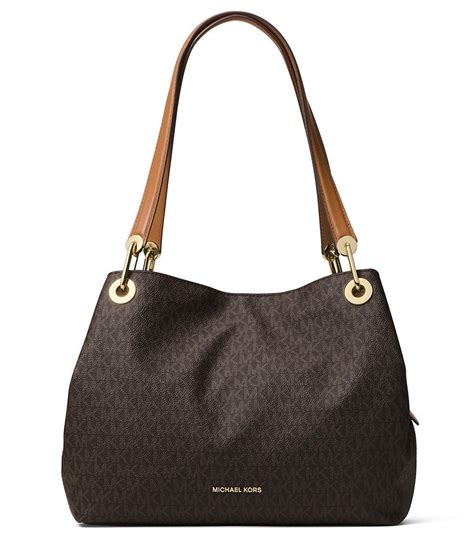 michael kors raven large shoulder bags 